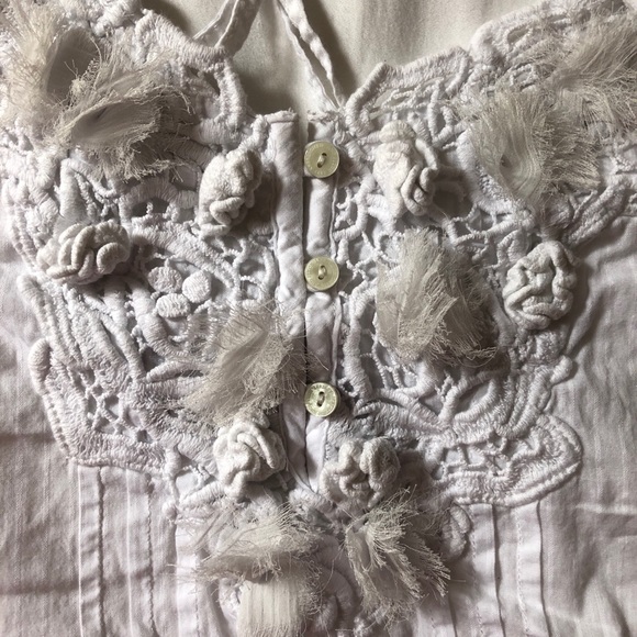 White Abercrombie & Fitch top - Picture 7 of 7